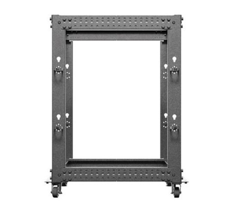 LANBERG Open rack 19 cali 15U 600x600-1100 regulowany czarny