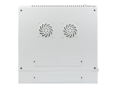 LANBERG WF02-6612-10S Lanberg szafa wisząca dwusekcyjna rack 19 12U 600x600mm szara