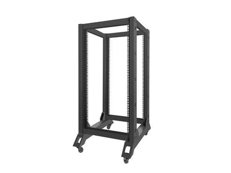 Stojak rack Lanberg OR01-6822-B (22U; kolor czarny)