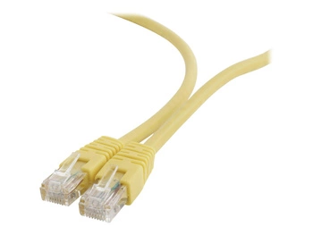 GEMBIRD patchcord kat 6 zalewane końcówki 0.25m żółty