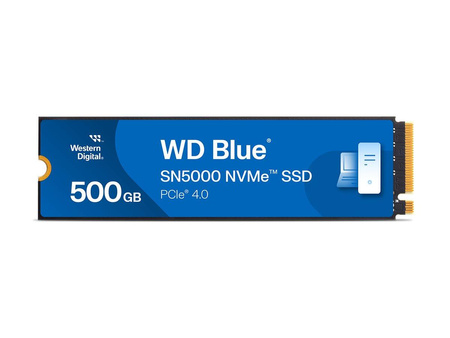 WD Blue SN5000 NVMe SSD 500GB M.2 2280 PCIe Gen4