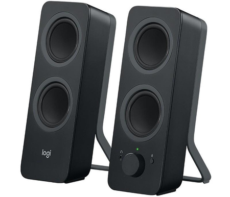 LOGITECH Z207 Speakers for PC 2.0-channel wireless Bluetooth 5 Watt Total black - uszkodzone opakowanie (P)