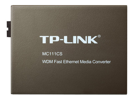 TPLINK MC111CS TP-Link MC111CS konwerter światłowodowy WDM SM,