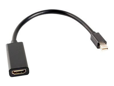 LANBERG AD-0005-BK Lanberg adapter mini Displayport(M)->HDMI(F) na kablu