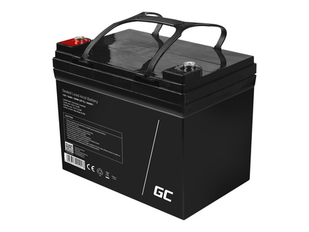 GREEN CELL Battery AGM 12V 33 Ah