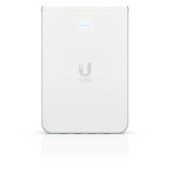 Access Point Wi-Fi 6 Ubiquiti UniFi U6 In-Wall 2.4GHz(2x2)/5GHz(4x4)/6GHz(–) PoE+/PoE 4x1G 1x2,5G