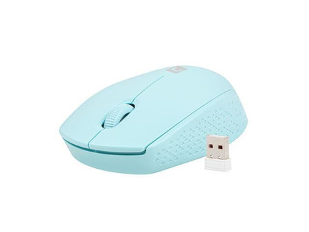 Mysz bezprzewodowa Natec Stork optyczna 1600 DPI niebieska