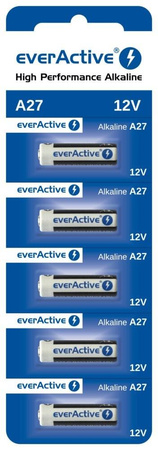 Baterie alkaliczne 27A 12V blister 5 szt. 