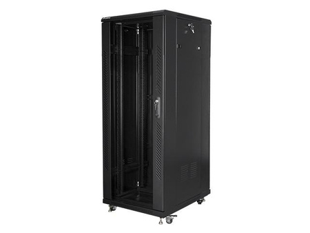 Szafa stojąca Rack 19'' 32U 600x800mm czarna 