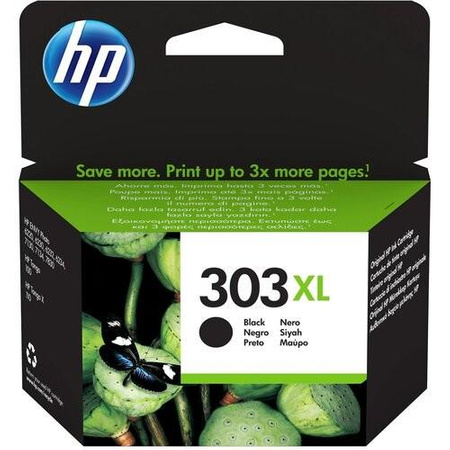 HP 303XL HIGH YIELD BLACK/EN/RU/FR/PL/CZ/HU INK CARTRIDGE