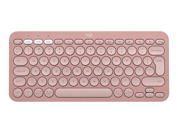 LOGITECH Pebble Keys 2 K380s - TONAL ROSE - (US) INTL - BT - N/A - INTNL-973 - UNIVERSAL