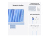 APPLE 24inch iMac with Retina 4.5K display: M4 chip with 10-core CPU and 10-core GPU 16GB 256GB SSD Blue