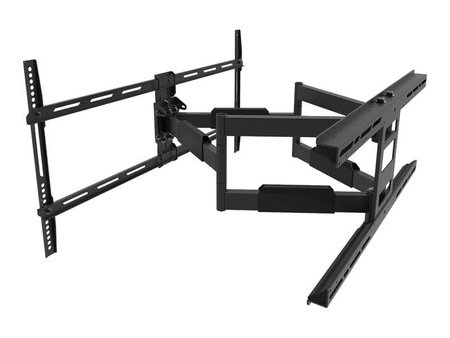 NEOMOUNTS WL40-550BL18 Wallmount Full motion 3 pivots 43-75inch Max 45kg VESA max 800x400 Distance to wall 5.5-71cm Black