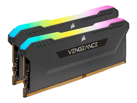 CORSAIR DDR4 16GB 2x8GB 3600Mhz DIMM CL18 VENGEANCE RGB PRO SL Black 1.35V XMP 2.0