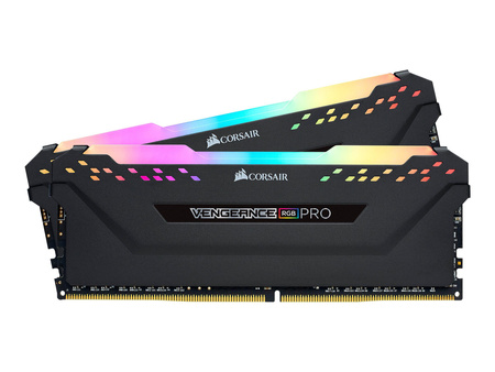 CORSAIR Vengeance RGB PRO Pamięć DDR4 16GB 2x8GB 3000MHz CL15 1.35V Czarna