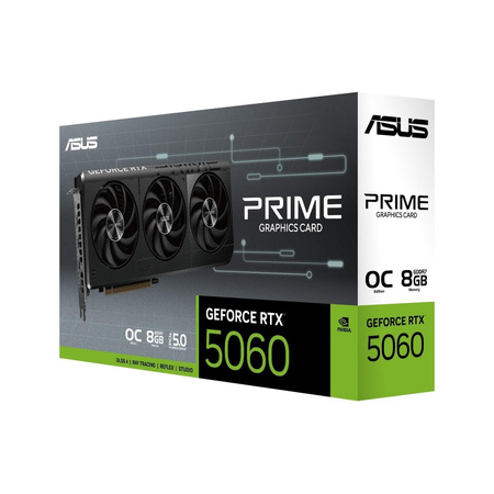 Karta graficzna GeForce RTX 5060 PRIME OC 8GB GDRR7 128BIT HDMI/3DP