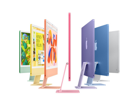 APPLE 24inch iMac with Retina 4.5K display: M4 chip with 10-core CPU and 10-core GPU 16GB 256GB SSD Blue