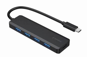 GEMBIRD 4-portowy HUB USB 3.1 Gen 1 typu C
