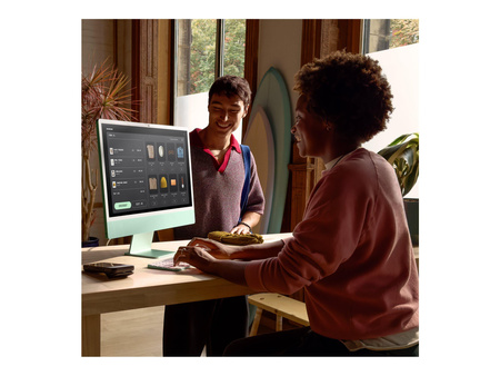 APPLE 24inch iMac with Retina 4.5K display: M4 chip with 10-core CPU and 10-core GPU 16GB 256GB SSD Blue