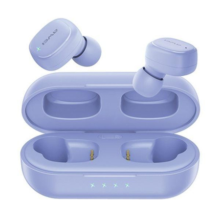 Słuchawki Bluetooth 5.1 T13 Pro TWS fioletowe 