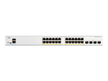CISCO Catalyst 1300 24-port GE Full PoE 4x1G SFP