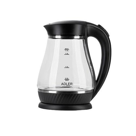 Czajnik elektryczny Adler AD 1274 (2200W 1.7l; kolor czarny)