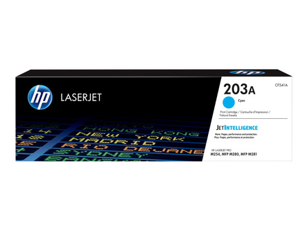 HP CF541A Toner HP 203A cyan 1300 str. HP M254/M280/M281