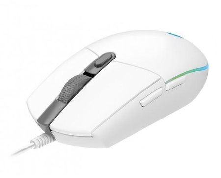 LOGITECH G102 LIGHTSYNC GAMING/MOUSE - WHITE - EER