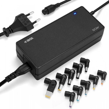 IBOX IUZ120WA Universal laptop adapter 120W Automatic 10 tips