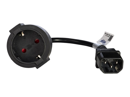 AKYGA Adapter zasilający AK-PC-10A IEC C14 CEE 7/4 250V/50Hz 15cm