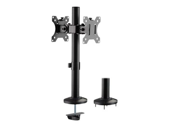 LOGILINK BP0109 Uchwyt na dwa monitory 17inch-32inch stal dwustronny