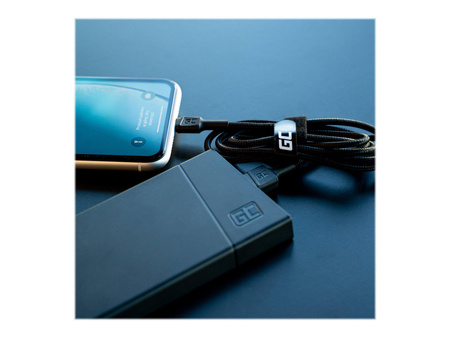 GREENCELL KABGC05 Cable Green Cell Ray USB-A - Lightning White LED 120cm with support for Apple