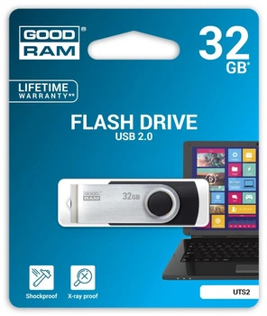 Pendrive GOODRAM Twister 32GB USB2.0 Black