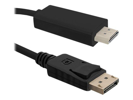 QOLTEC 50437 Qoltec DisplayPort v1.2 męski HDMI męski 4Kx2K 3m
