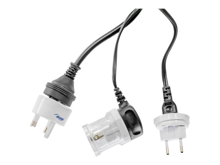 AKYGA Adapter podróżny AC AK-AD-61 worldwide biały