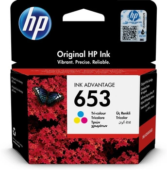 Tusz HP kolor HP 653, HP653=3YM74AE, 200 str.