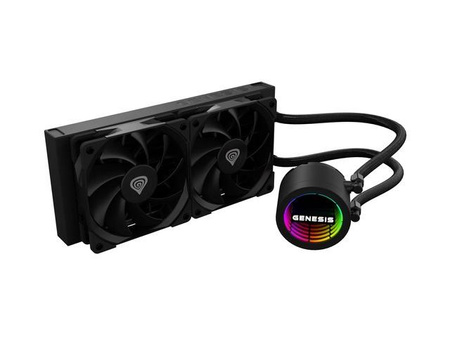 Chłodzenie wodne HYDRIA GENESIS 240 czarne 