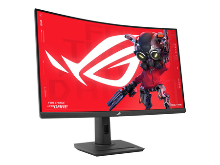 ASUS ROG Strix XG32WCMS 31.5inch Fast VA WLED Curved 1500R WQHD 16:9 280Hz 350cd/m2 1ms HDMI DP USB-C Black