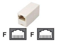 INTELLINET Adapter Łącznik Sieciowy LAN RJ45 Cat5e UTP 10 sztuk