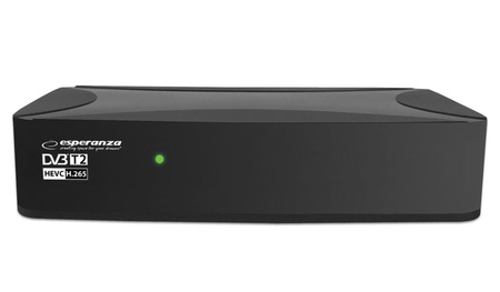 Tuner/dekoder cyfrowy DVB-T2 H.265/HEVC 