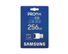 SAMSUNG PRO Plus microSD 256GB Up to 180MB/s Read and 130MB/s Write speed with Class 10 4K UHD incl. Card reader 2023 (P)