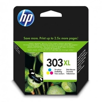 HP 303XL HIGH YIELD TRI-COLOR/EN/RU/FR/PL/CZ/HU INK CARTRIDGE
