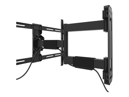 NEOMOUNTS WL40-550BL16 Wallmount Full motion 3 pivots 40-65inch Max 40kG VESA max 600x400 Distance to wall 5.3-49cm Black