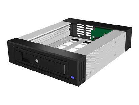 ICY BOX IB-129SSK-B kieszeń wewnętrzna na Dyski 3.5/2.5inch SATA/SAS HDD Czarna