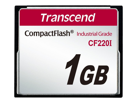 TRANSCEND TS1GCF220I Transcend karta pamięci CompactFlash CF220I przemysłowa 1GB