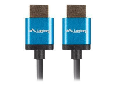 LANBERG HDMI M/M v2.0 cable 1.8m black 4K slim