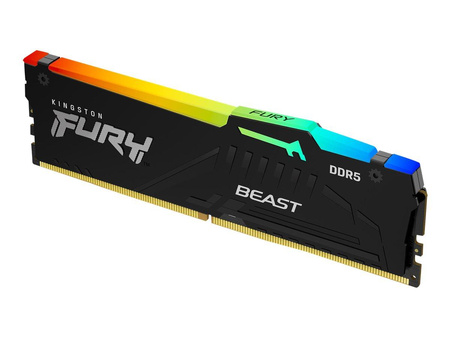 KINGSTON 16GB 6000MHz DDR5 CL40 DIMM FURY Beast RGB