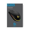 G203 LIGHTSYNC GAMING MOUSE/BLACK EMEA