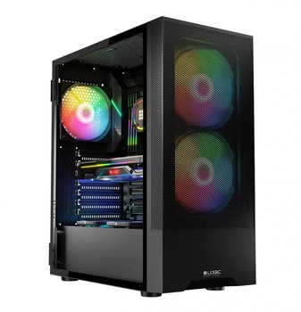 Obudowa komputerowa Arya ARGB USB 3.0 Midi Tower Czarny