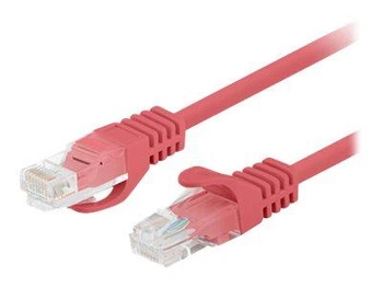 PATCHCORD KAT.6 UTP 1.5M CZERWONY FLUKE PASSED LANBERG 10-PACK